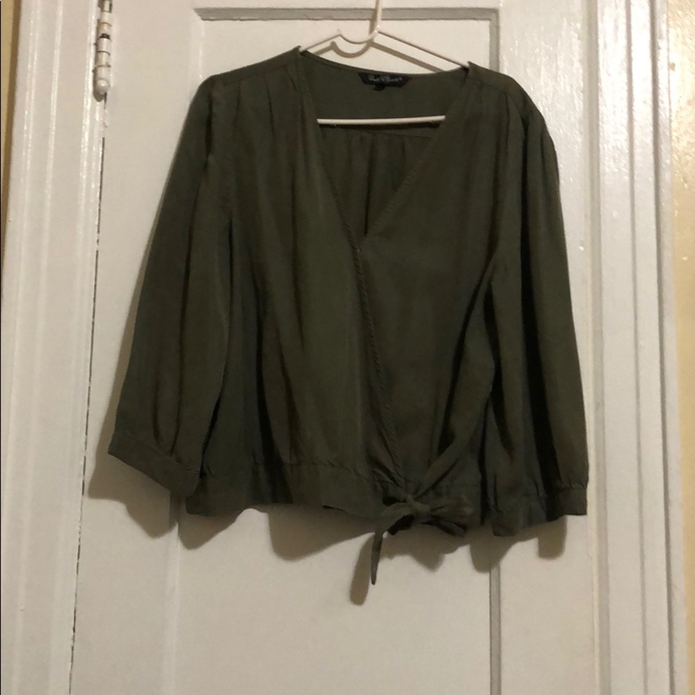 Long sleeve blouse